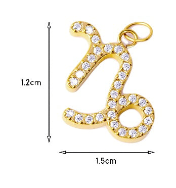 Radiant Zodiac Charm