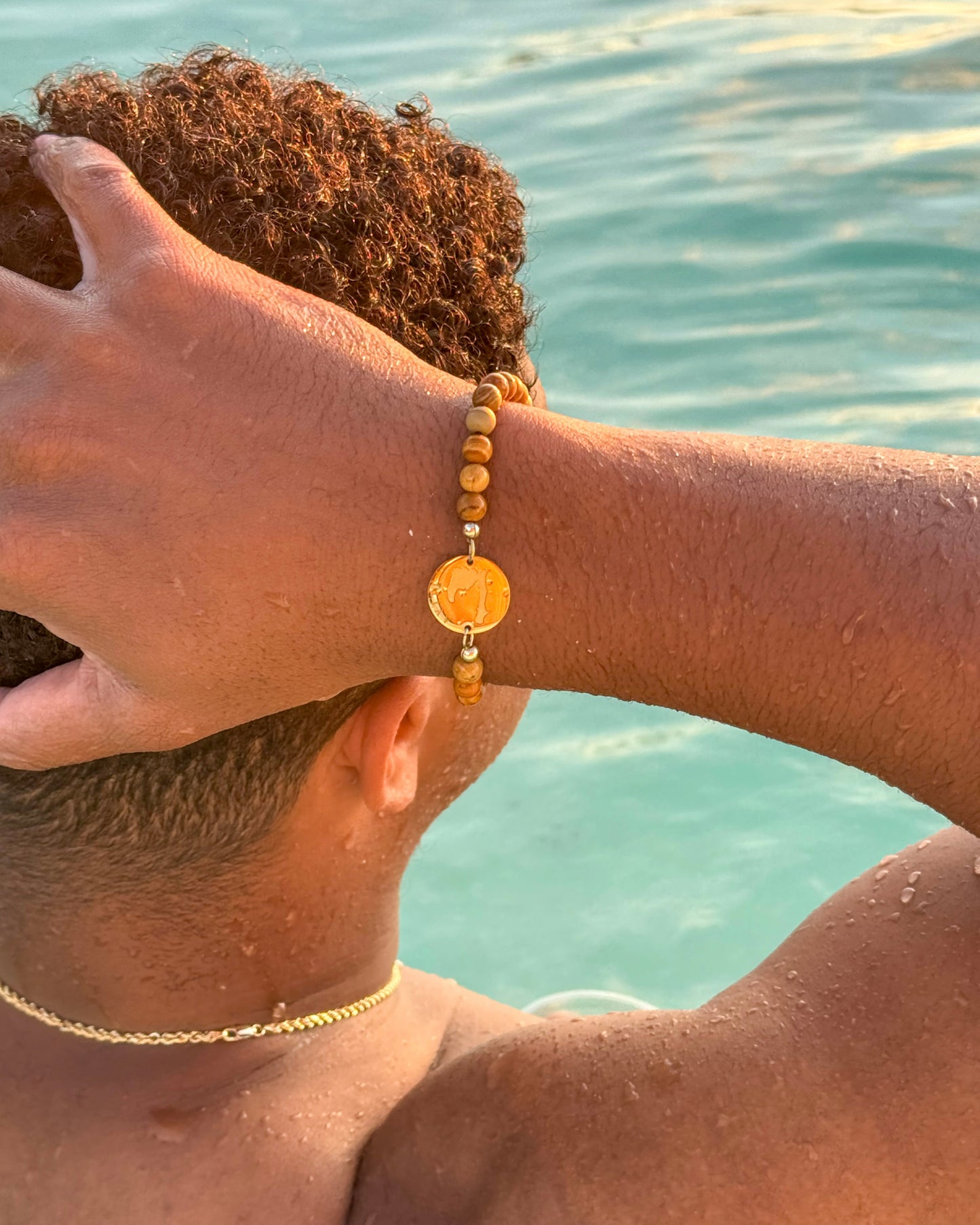 Ayiti Wood-Stone Bracelet