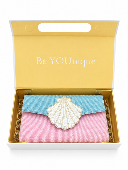 Pink Sand Clutch