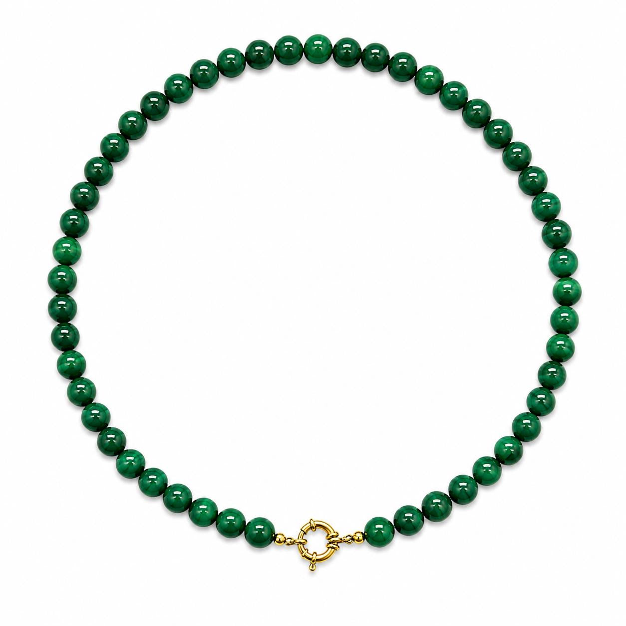 Malachite Charm Necklace