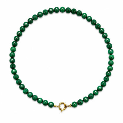 Malachite Charm Necklace