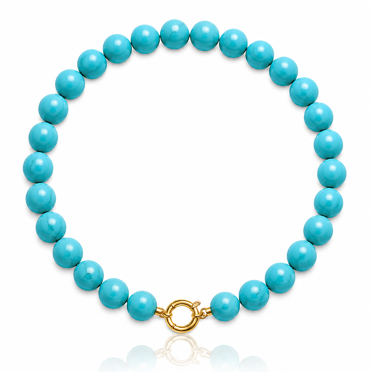 Turquoise Charm Necklace