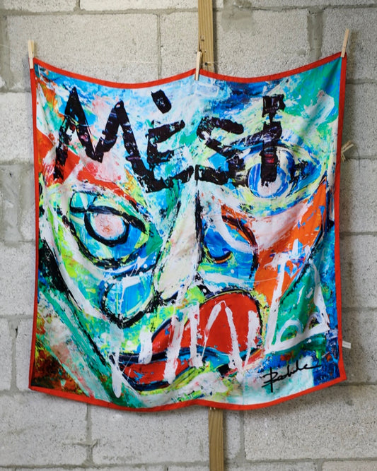 Bacheler - Mèsi Scarf - Mulberry Silk Twill