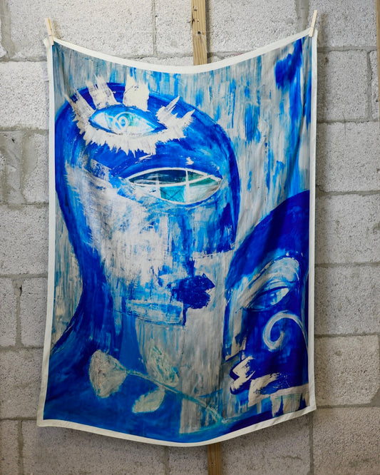 Niska - Guidance Scarf - Mulberry Silk Twill