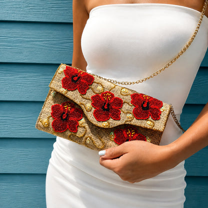 Island Bloom Clutch