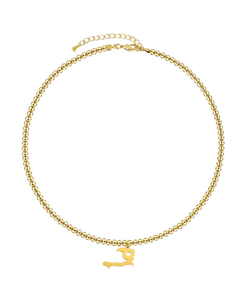 ◆ITZAVIBE◆ iac21007chain white pearl choker i-ac21-007 Pearl Choker Necklace