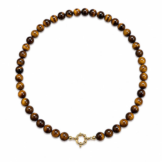 Tiger’s Eye Charm Necklace