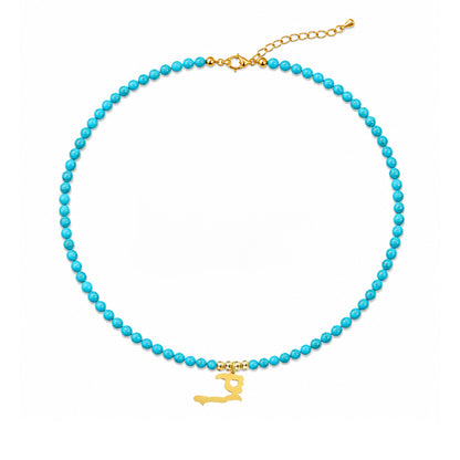 Turquoise Ayiti Choker