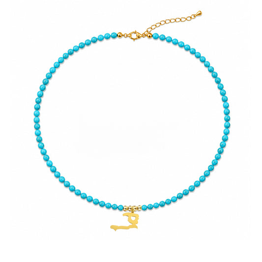 Turquoise Ayiti Choker