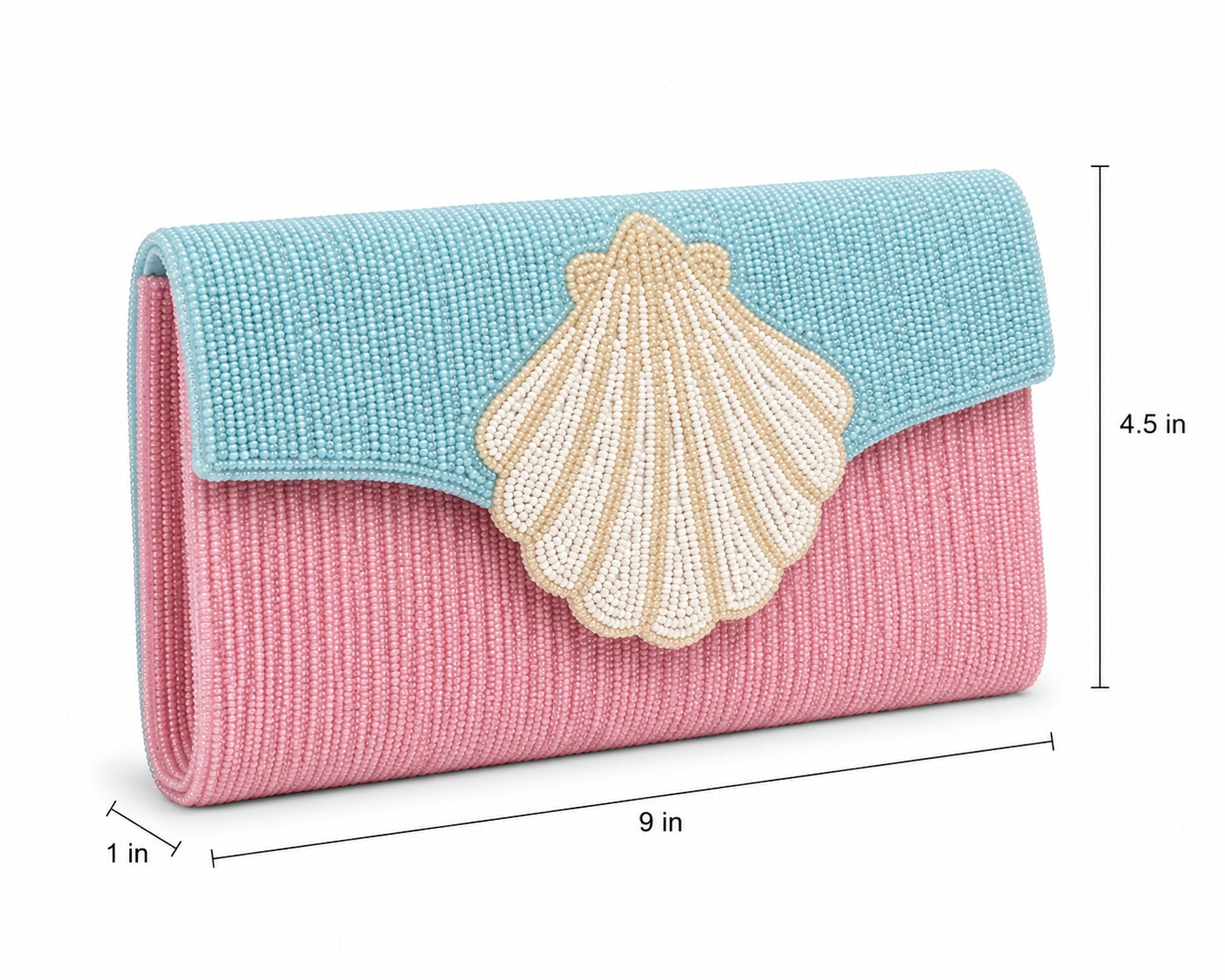Pink Sand Clutch