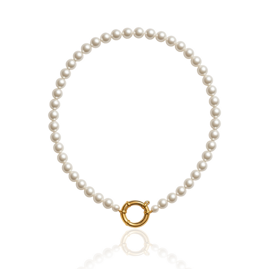 Pearl Charm Necklace