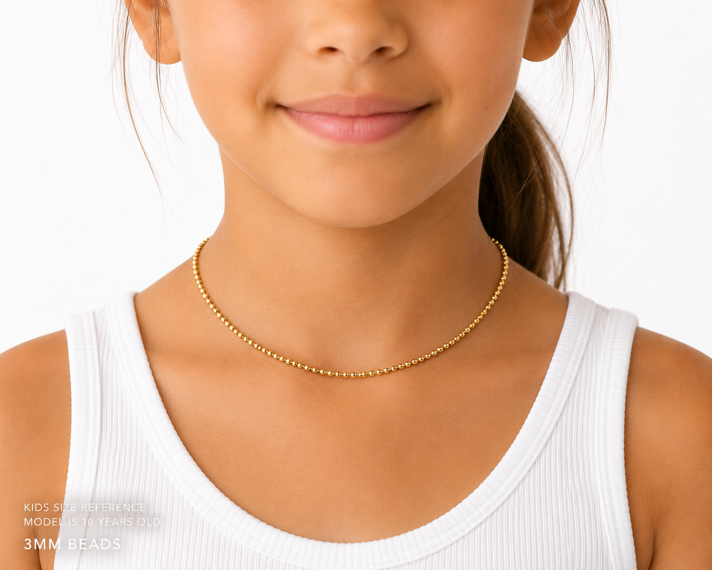Minimalist Gold Choker kids 2-10