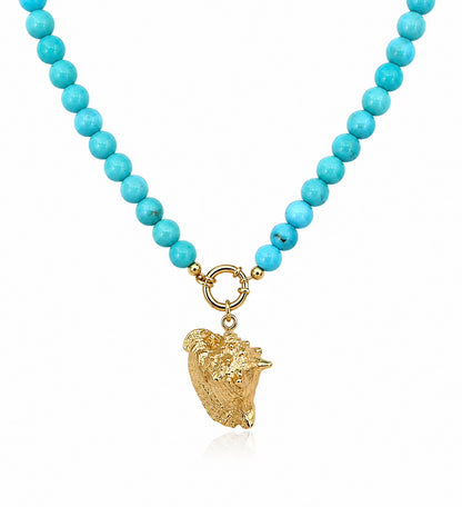 Turquoise Charm Necklace
