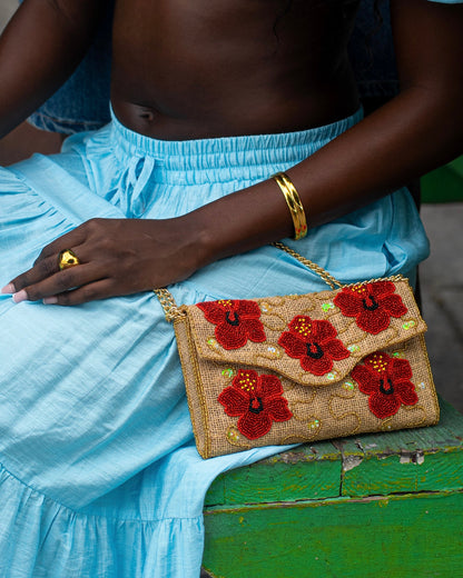 Island Bloom Clutch