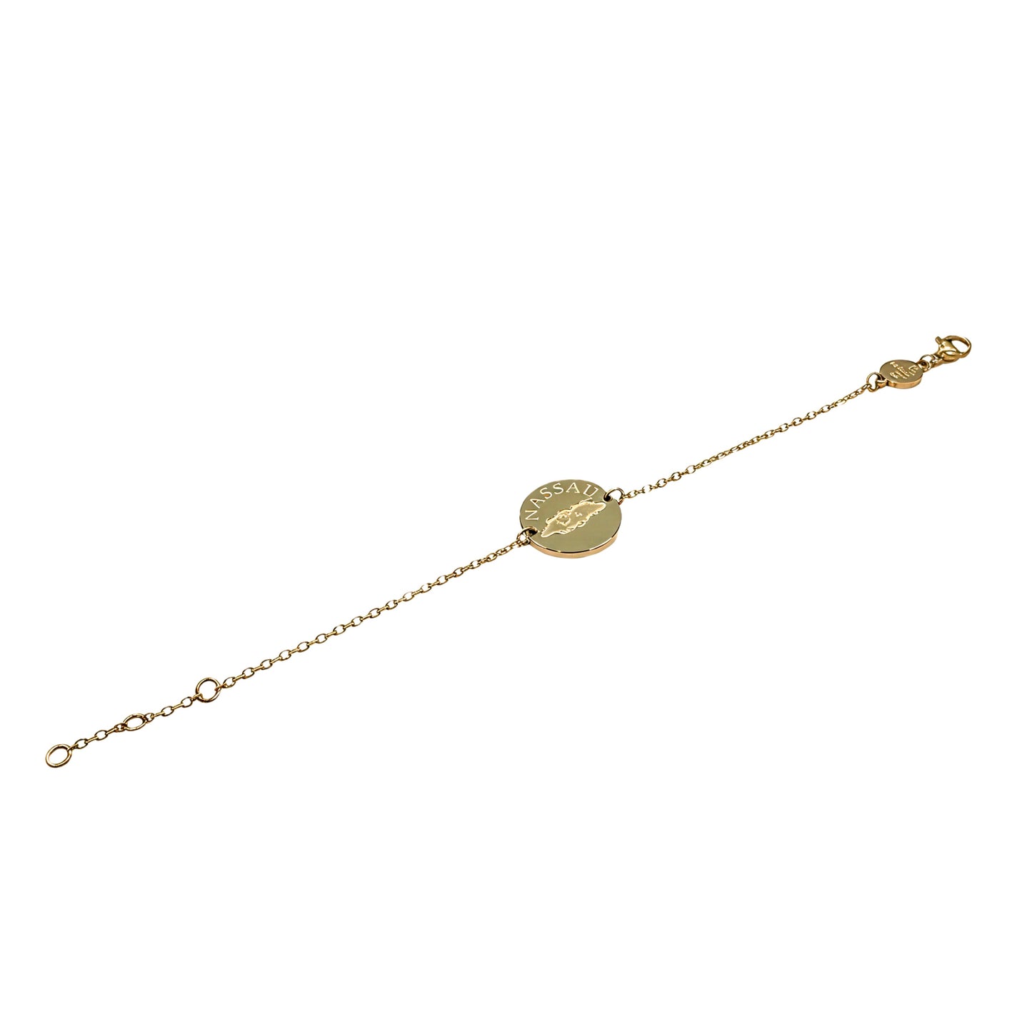 Nassau Coin Bracelet - Gold