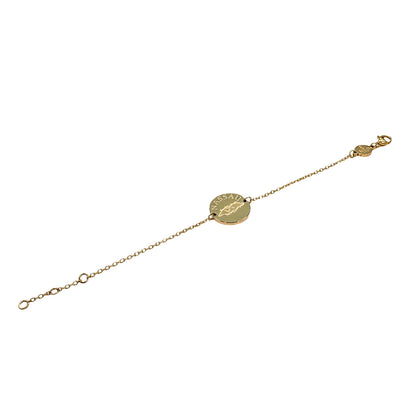 Nassau Coin Bracelet - Gold