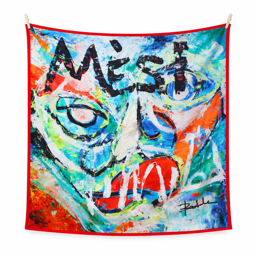 Bacheler - Mèsi Scarf - Mulberry Silk Twill