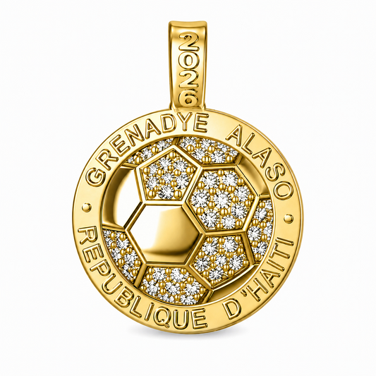 PREORDER - Grenadye Alaso 2026 World Cup Haiti Coin - G