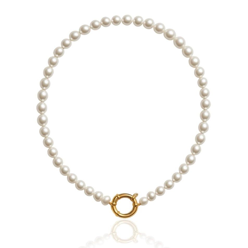 Pearl Charm Necklace