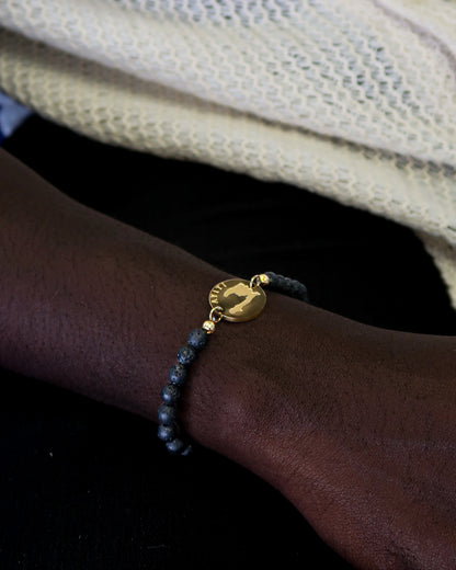 Ayiti Lava Stone Bracelet