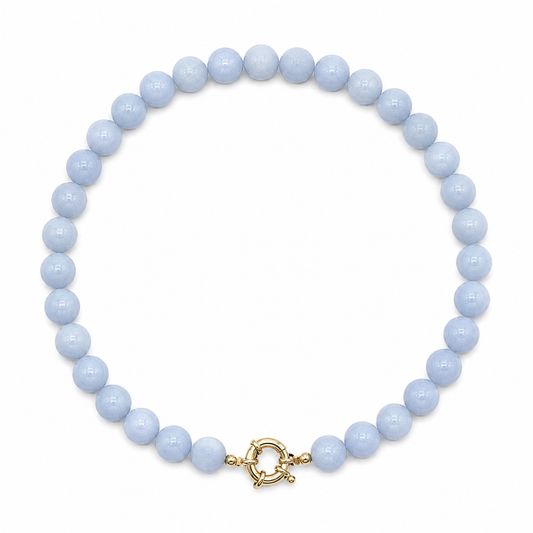 Aquamarie Charm Necklace