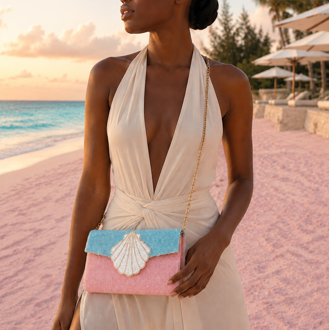 Pink Sand Clutch