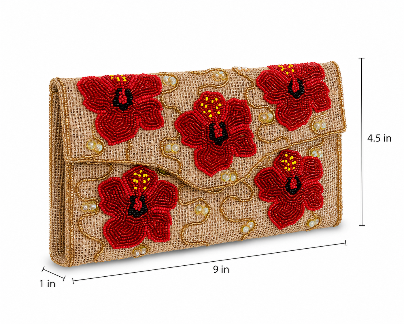 Island Bloom Clutch