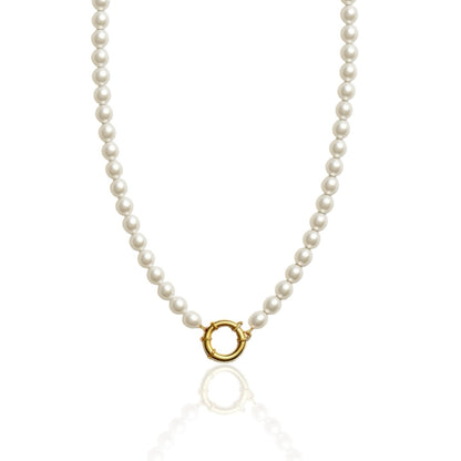 Kids Pearl Charm Necklace