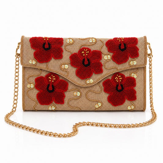 Island Bloom Clutch