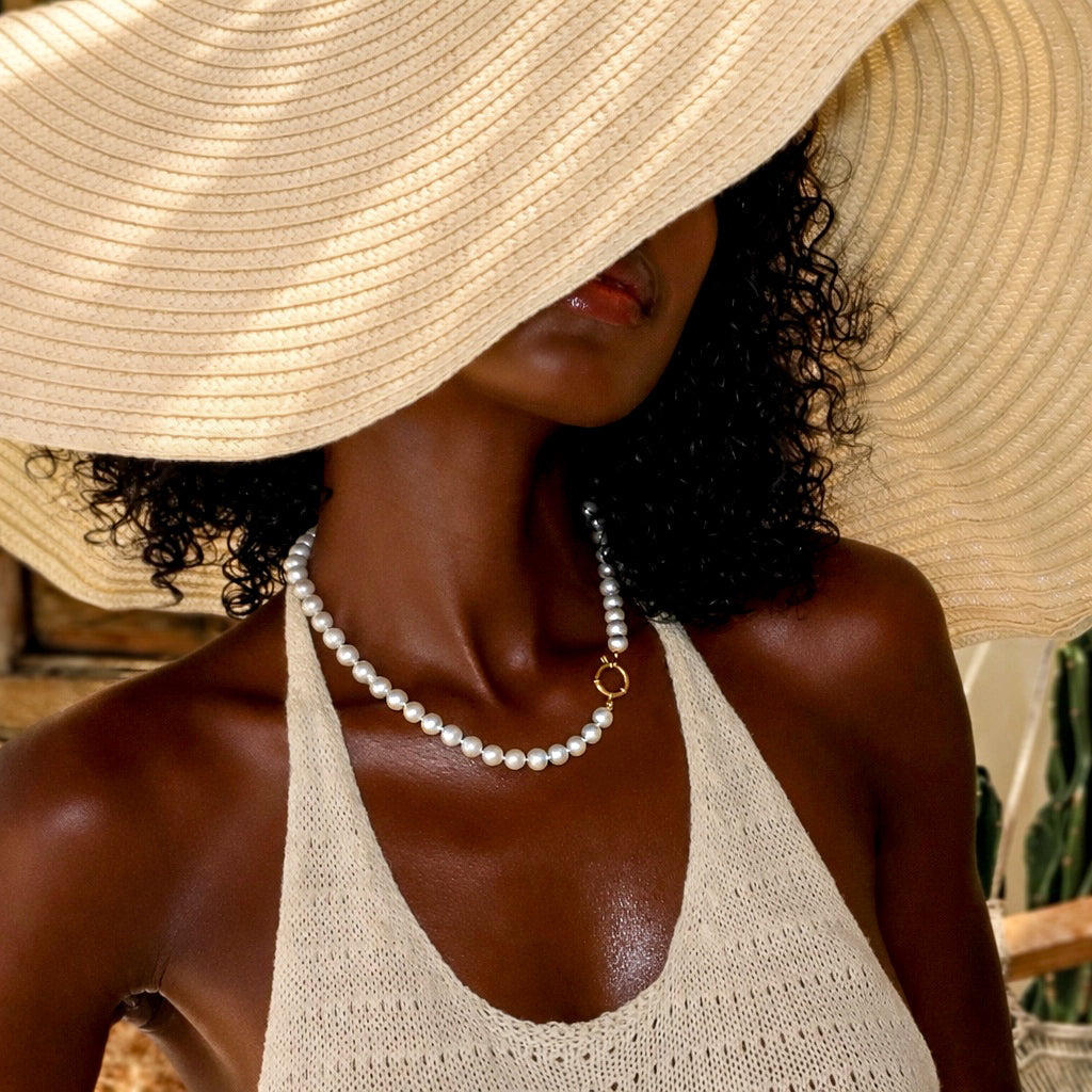 Pearl Charm Necklace