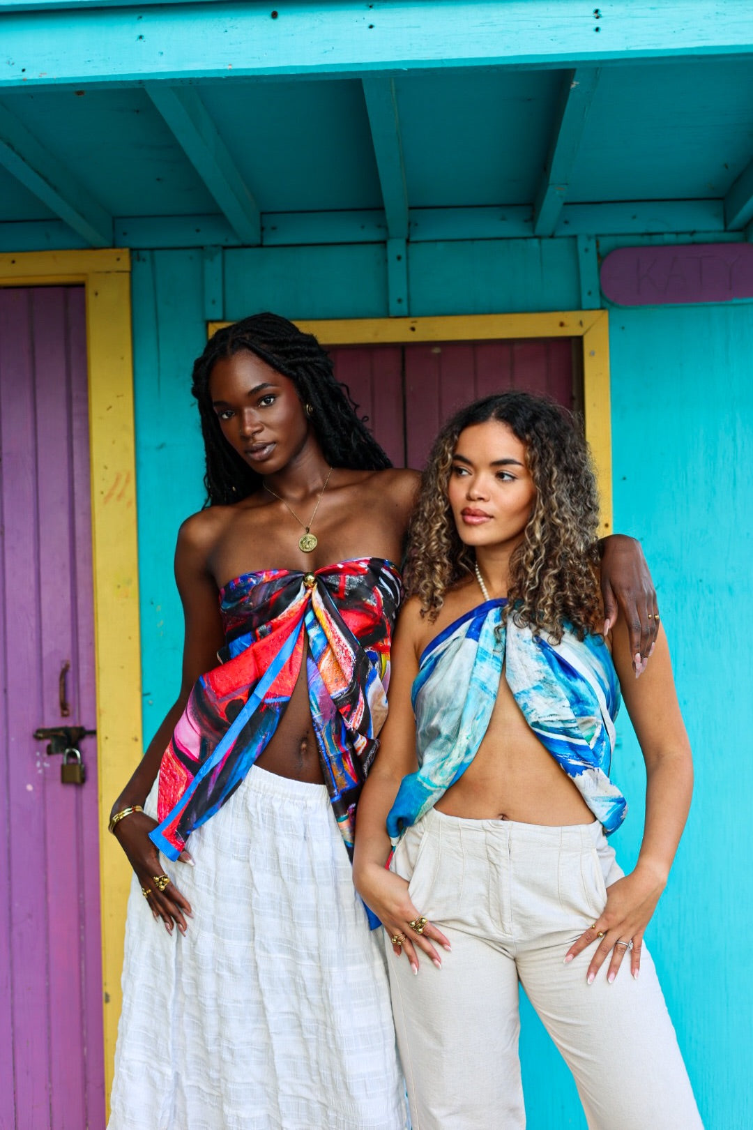 Niska - Guidance Scarf - Mulberry Silk Twill