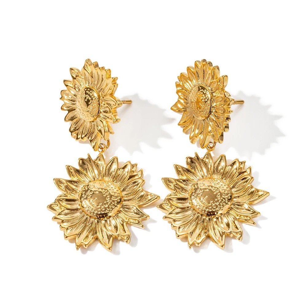 Sunflower Earrings