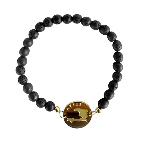 Ayiti Lava Stone Bracelet