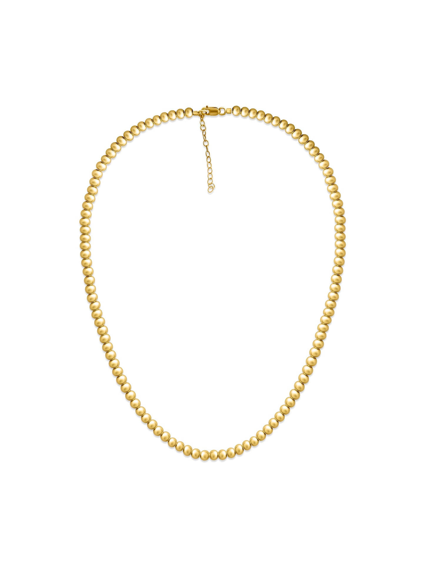 Gold Bead Necklace