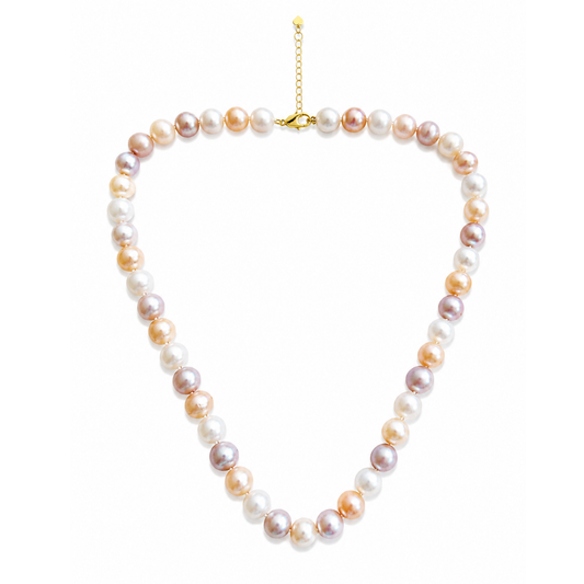 Pastel Pearl Necklace