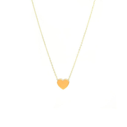 14k Gold Heart Necklace